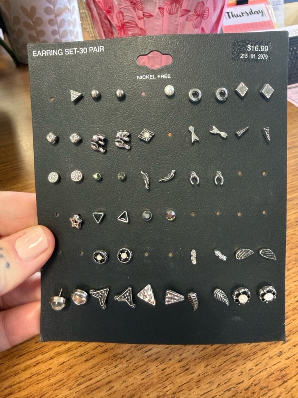 Target Silver Tone Stud Earring Set - Multi Pair